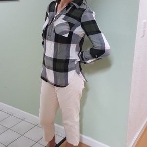 2 for $10 checkered Hi-Lo top